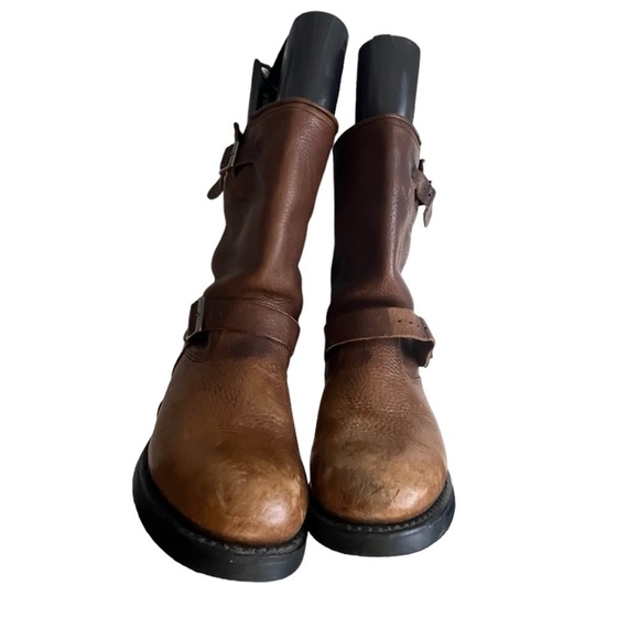 Xelement Boots - Brown Oil-tanned Leather, men US size 9 main image 13